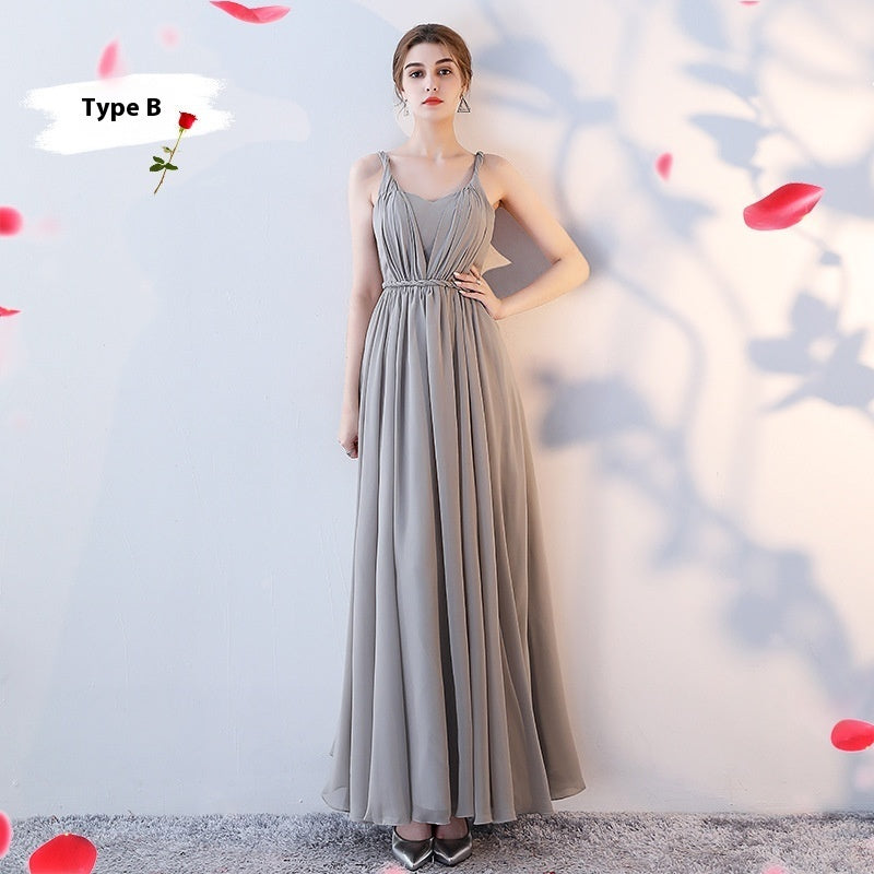 Elegant Chiffon Bridesmaid Dress