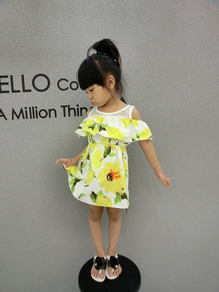 Matching Floral Print Dress for Women and Girls