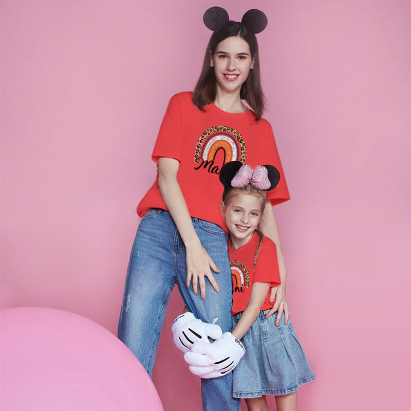 Mother-Daughter Valentine's Day Matching T-Shirts