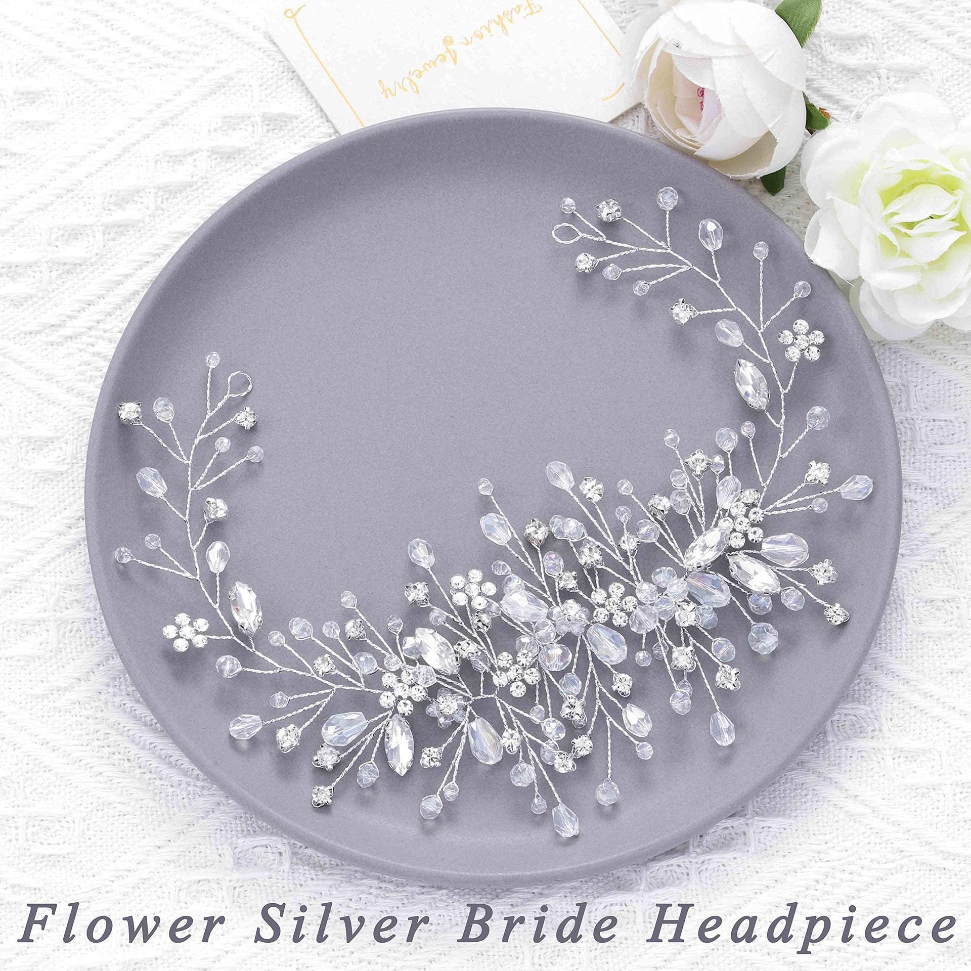 Luxurious Crystal Rhinestone Bridal Hair Comb