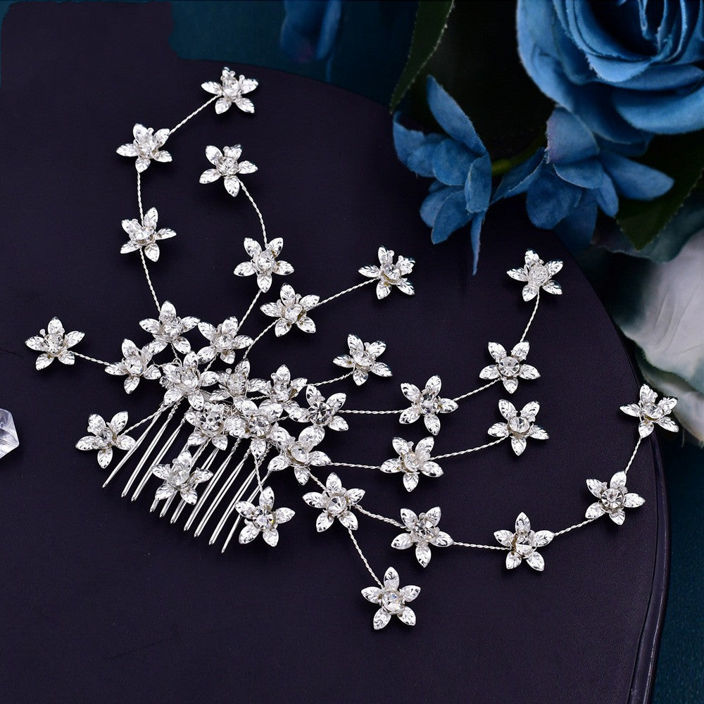 Handmade Bridal Rhinestone Hair Comb