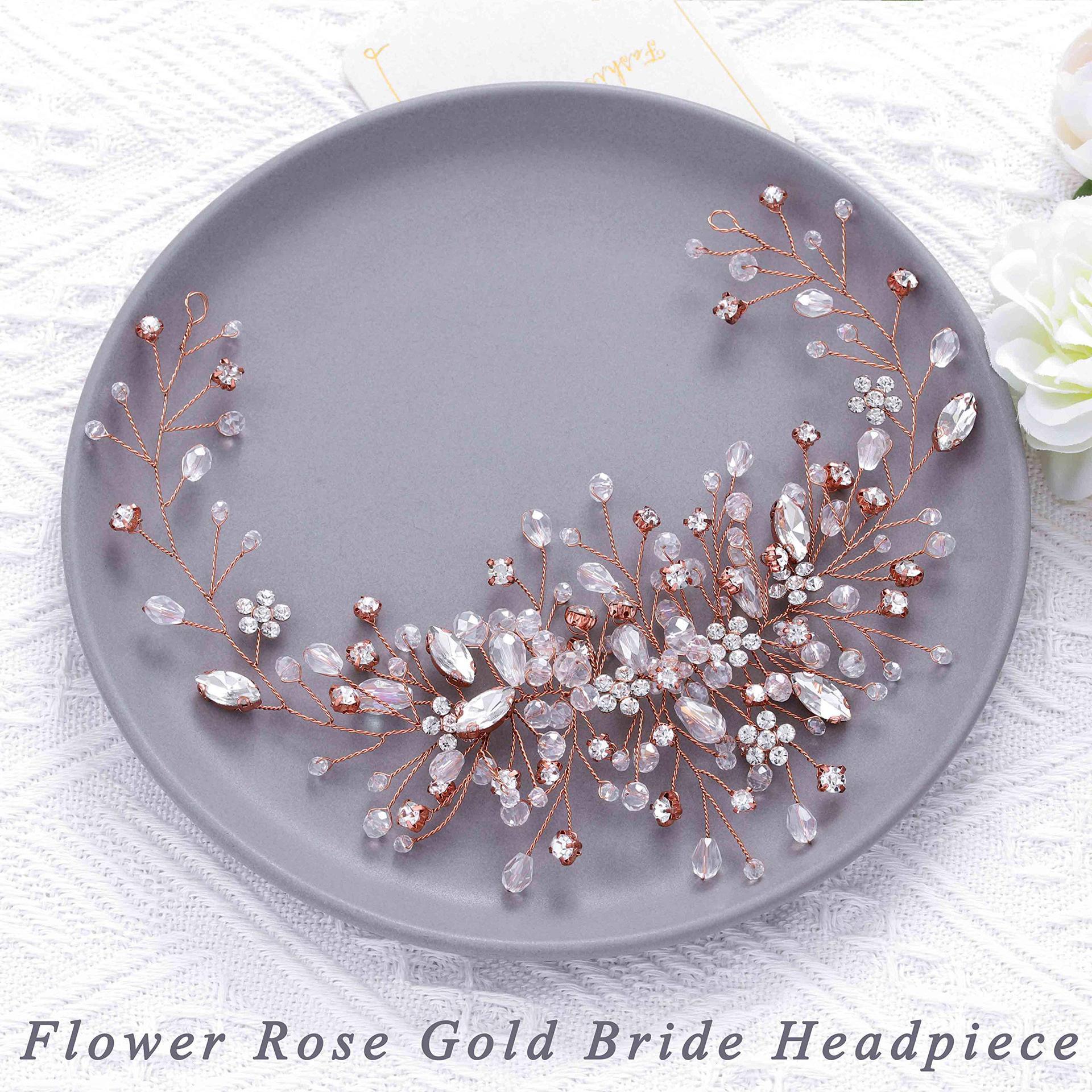 Luxurious Crystal Rhinestone Bridal Hair Comb