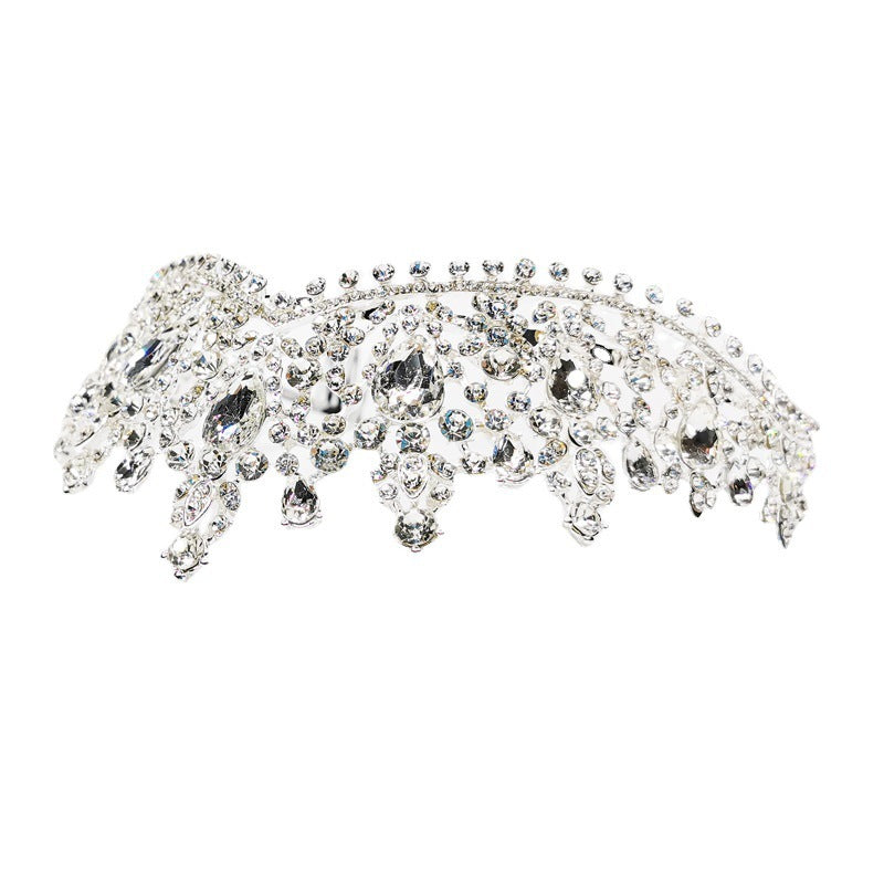 Luxury Rhinestone Bridal Wedding Tiara