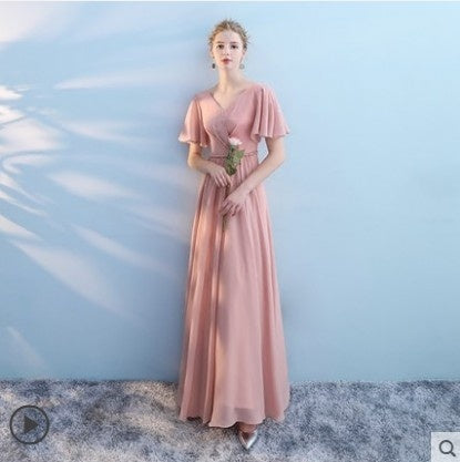 Elegant Chiffon Bridesmaid Dress